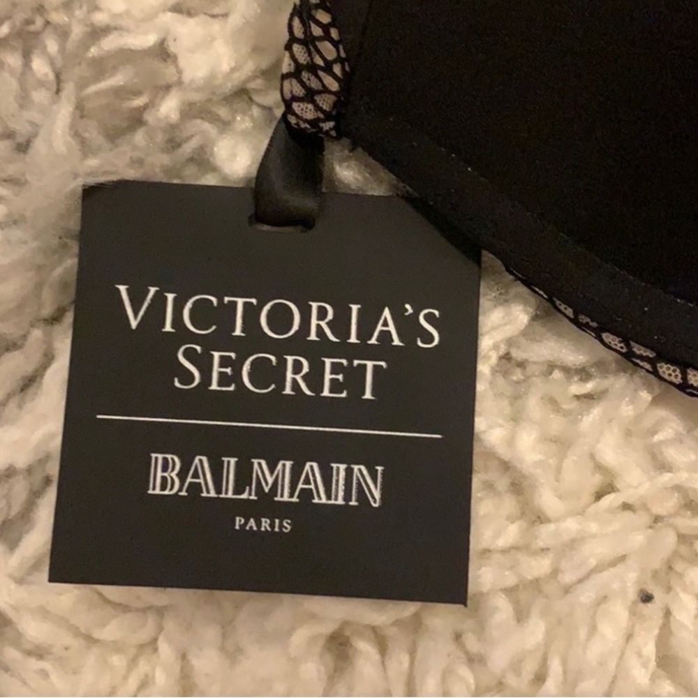 Victoria Secret x Balmain Bralette NWT - Picture 2 of 4